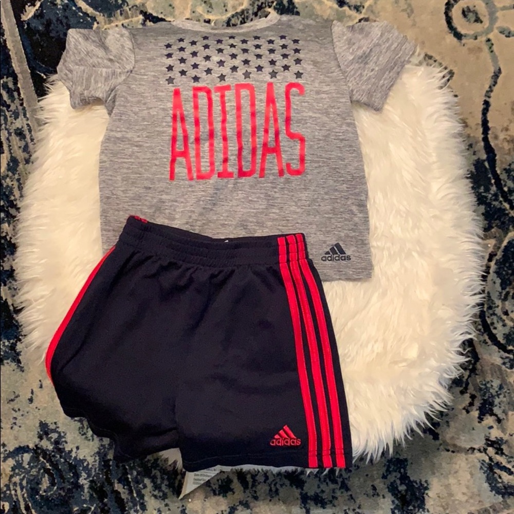 Adidas short set